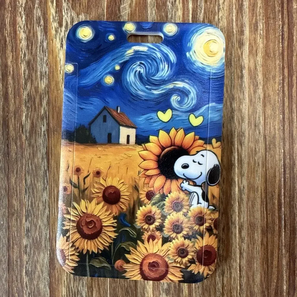 Snoopy Badge ID Holder